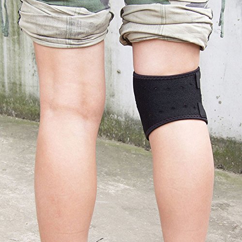 Suporte de joelho, Andoer Suporte de joelho ajustável para patela esportiva no verão Beisebol Futebo