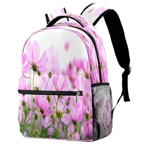 Sac à dos d'école cosmos multicolore pour filles et garçons de 29.4x20x40cm