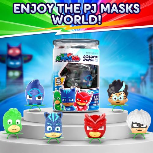 PJ Masks Lollipop Rings 15pk- PJ Masks Candy For PJ Masks Party Favors - image 6