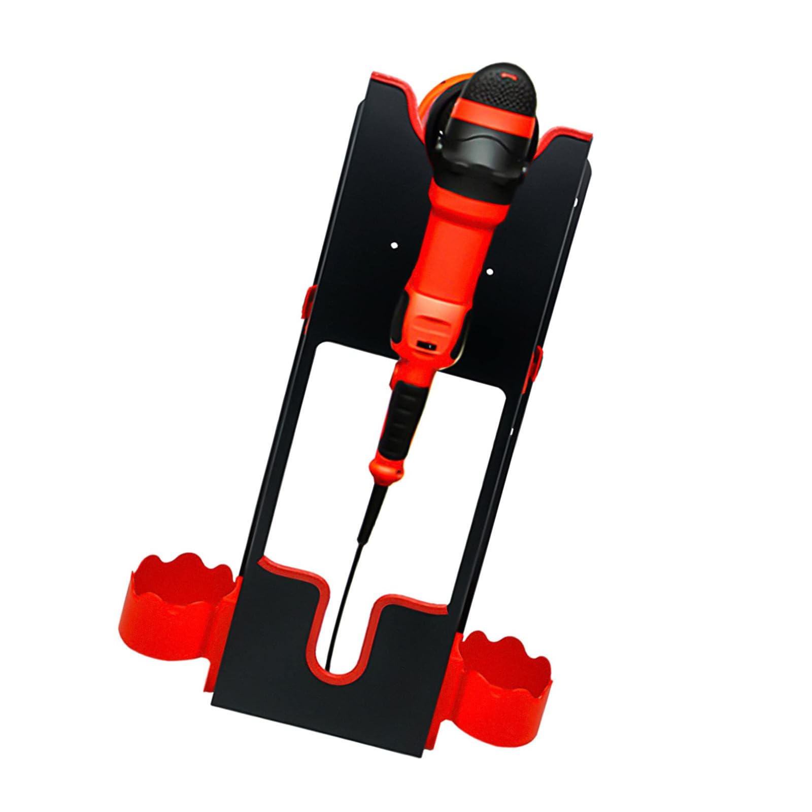 Wall Mount Buffer Polisher Holder Polishing Machine Rack Grinder Holder Polisher Hanger Auto Grinder Care