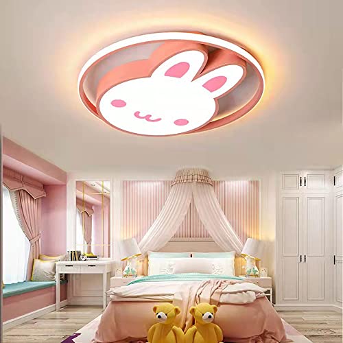 Plafonnier LED encastré rose lapin à éclairage de plafond réglable moderne - 4