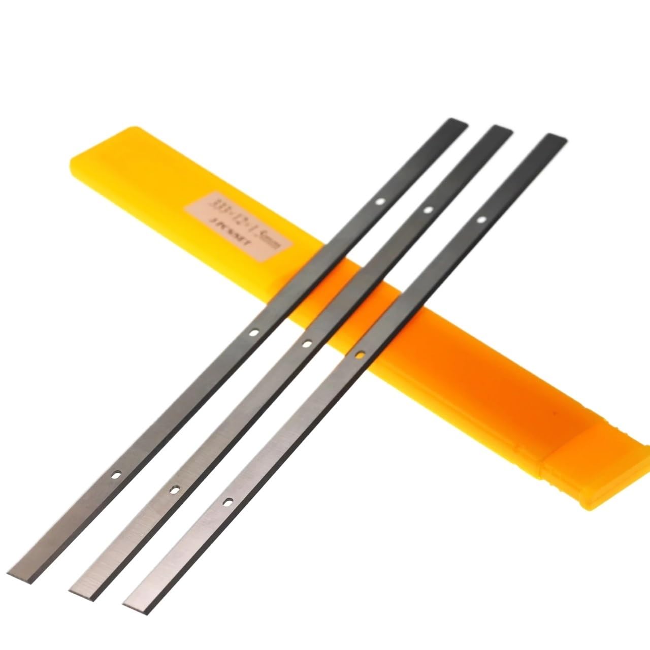 Cuchillas cepilladoras de 333 × 12 × 1,5 mm, cuchillos ensambladores HSS de doble filo for máquina de carpintería AP1300-3 piezas