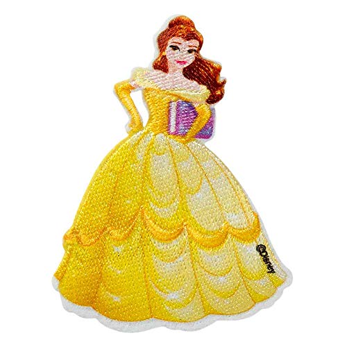 Mono Quick Disney Princesses Écusson thermocollant Ariel Vaiana Mulan Belle UVM (14085 - Belle)