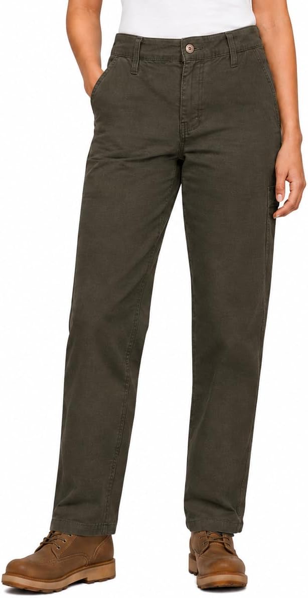 Pantalón de carpintero recto y elástico Dickies para mujer