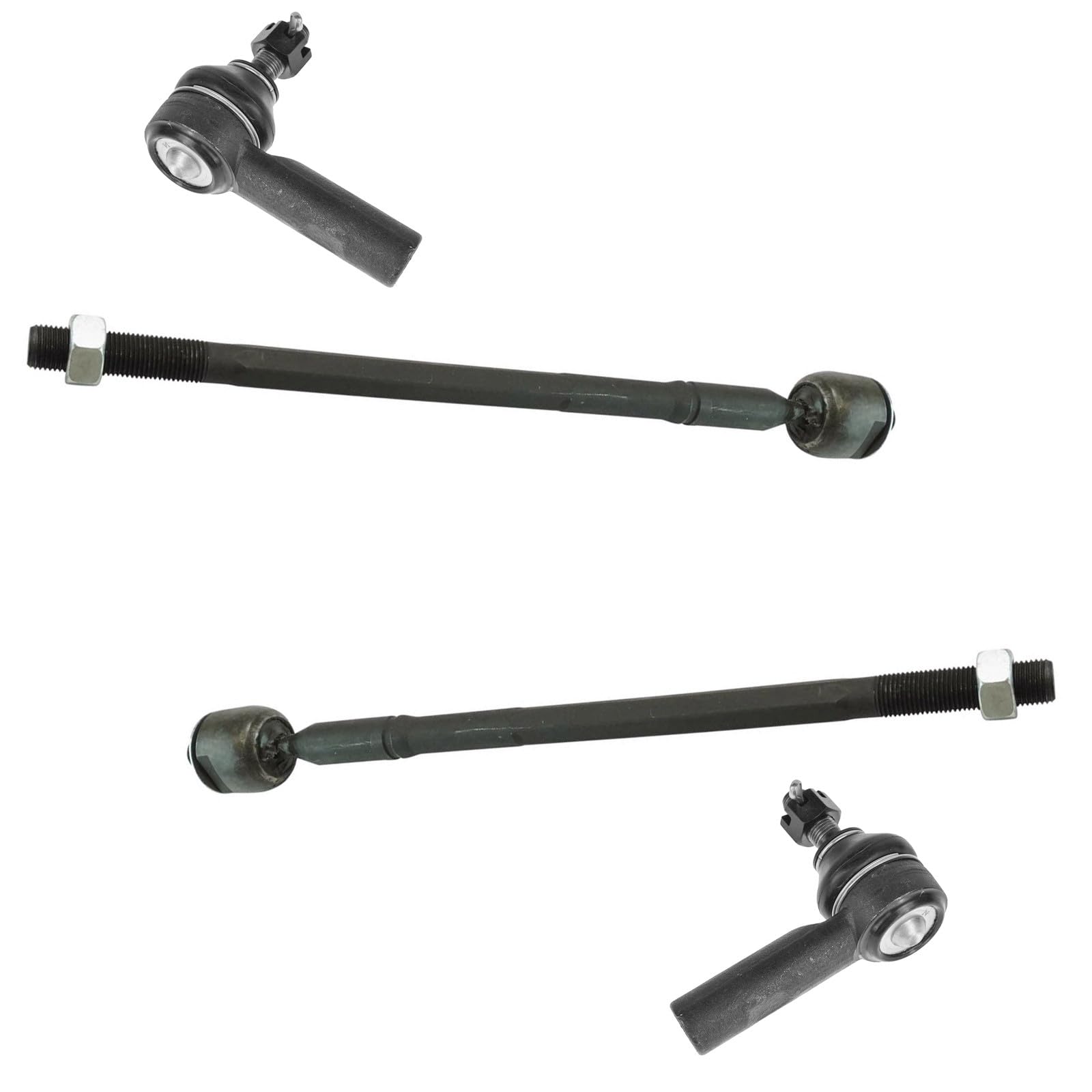 TRQ Front Tie Rod Set Compatible with 1999-2003 Lexus RX300