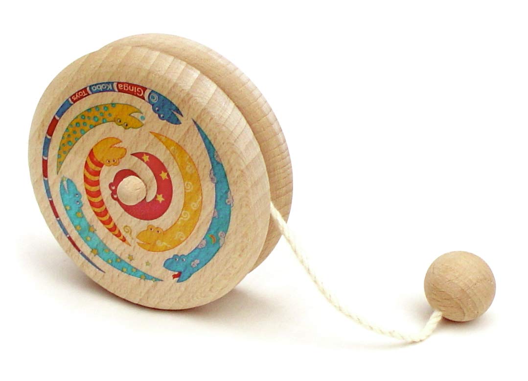 Amazon.co.jp: ︎色遊びヨーヨー (木のおもちゃ 初めてのお子様でも