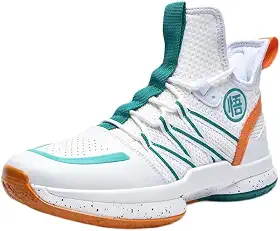 Tênis de basquete masculino de cano alto, malha esportiva, sola de borracha, antiderrapante, tênis de corrida ao ar livre, botas de basquete