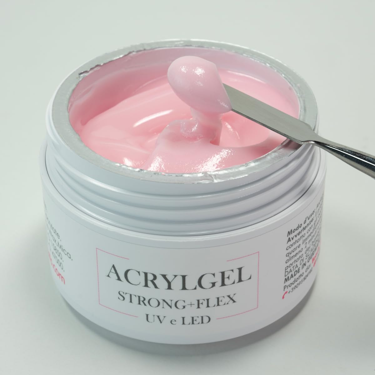 Beauty Space nails - Acrygel per unghie e ricostruzione acrigel dual form, modella acrylgel con slip solution, barattolo 50ml (Princess)