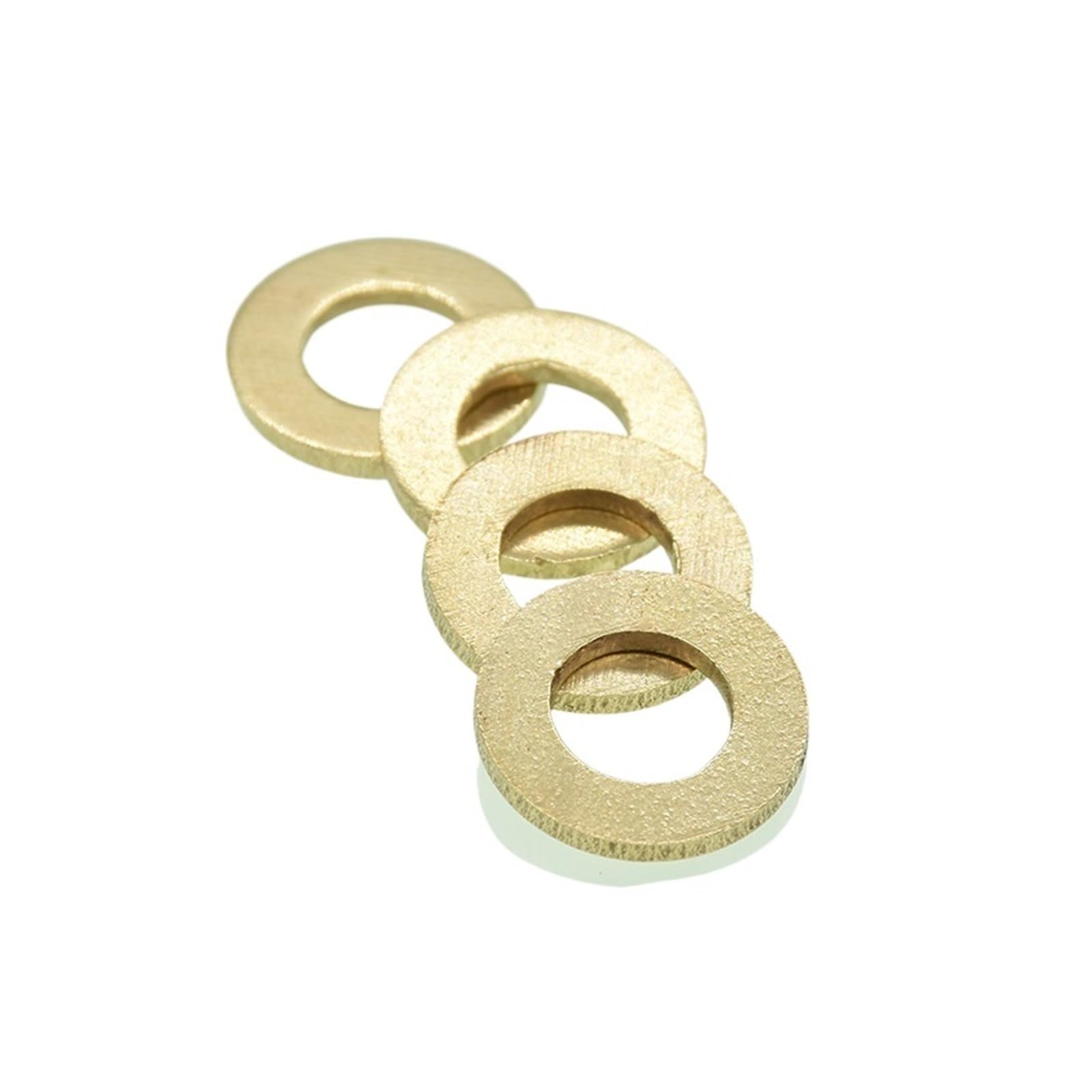 Rondelle di Rame, M2 M2.5 M3 M4 M5 M6 M8 M10 M12 M14 M16 Rondella di Rame Rondella Piatta in Ottone GB97(M6(50PCS))