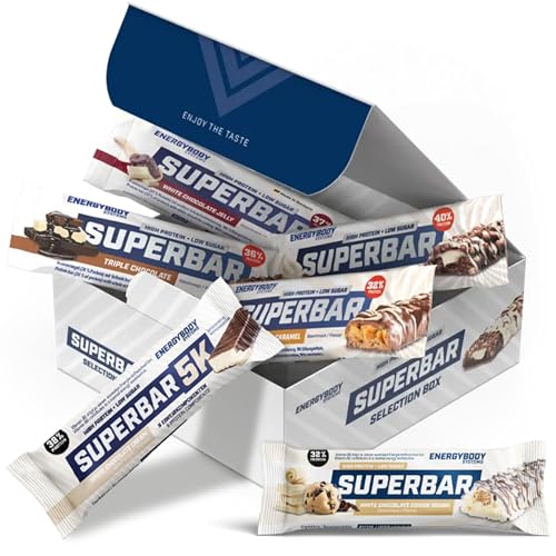 Energybody Superbar Proteinriegel Mix Box 2-12x50g