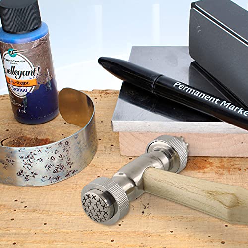 The Beadsmith HAM010 Interchangeable Texture Hammer thumb #6