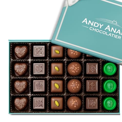 Andy Anand Luxury Vegan Dark Chocolate Gluten Free Truffles Praline