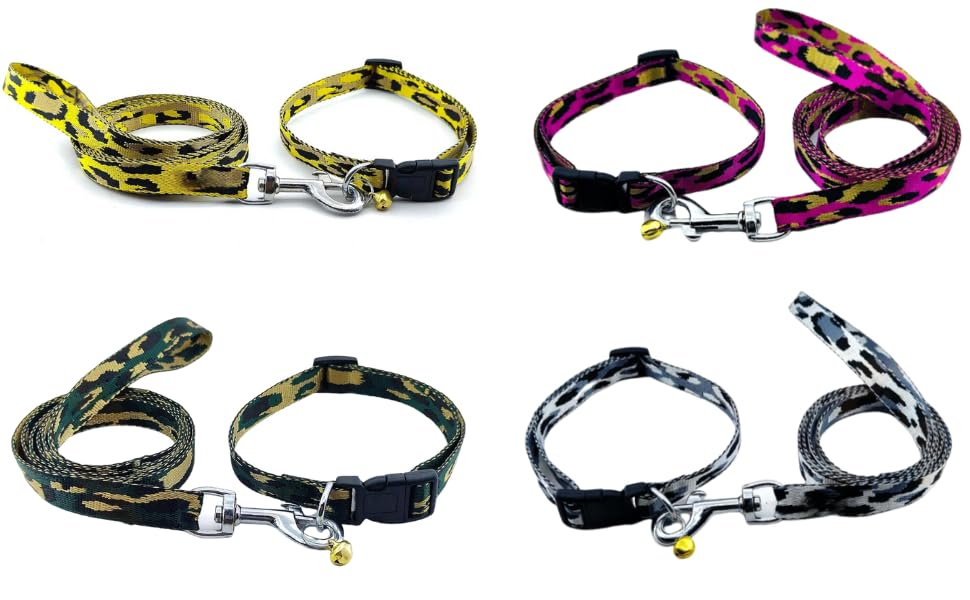 PSK PET MART Cat collar set personalized Tiger Print design 15 mm 1 pcs (B0D9P3QLS1) Amazon Price History, Amazon Price Tracker