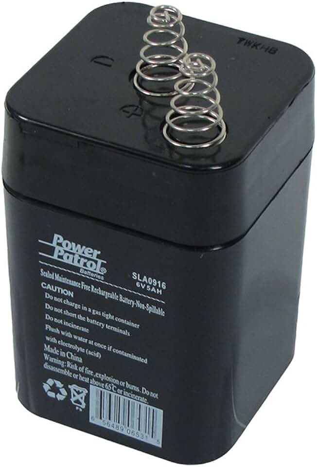 6 volt lantern battery rechargeable