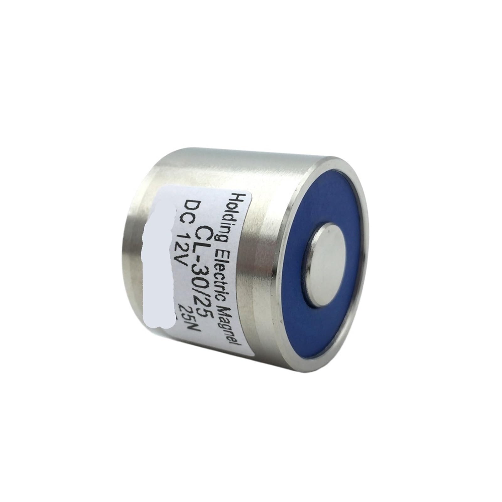D30mm*H25mm 12KG/26.5lbs/120N Holding Magnet Lifting Solenoid Sucker Electromagnet DC 6V 12V 24V(24V)