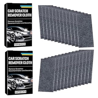 Nano Sparkle Cloth Car Scratch Remover(24 Pcs), Car Scratch Repair Kit for Car Paint Scratch Repair, Multi-Purpose Magic Cloth Car Scratch Remover, Quickly Repair Minor Scratches, Water Spots