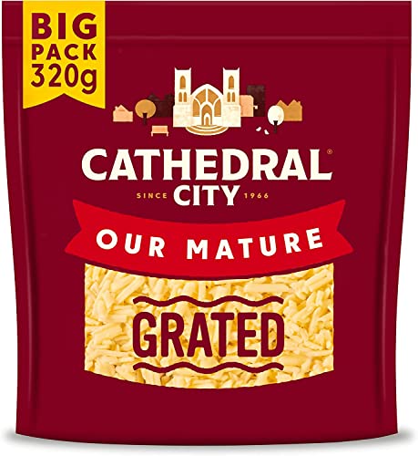 Cathedral City Grated Mature Cheddar Cheese 320 g