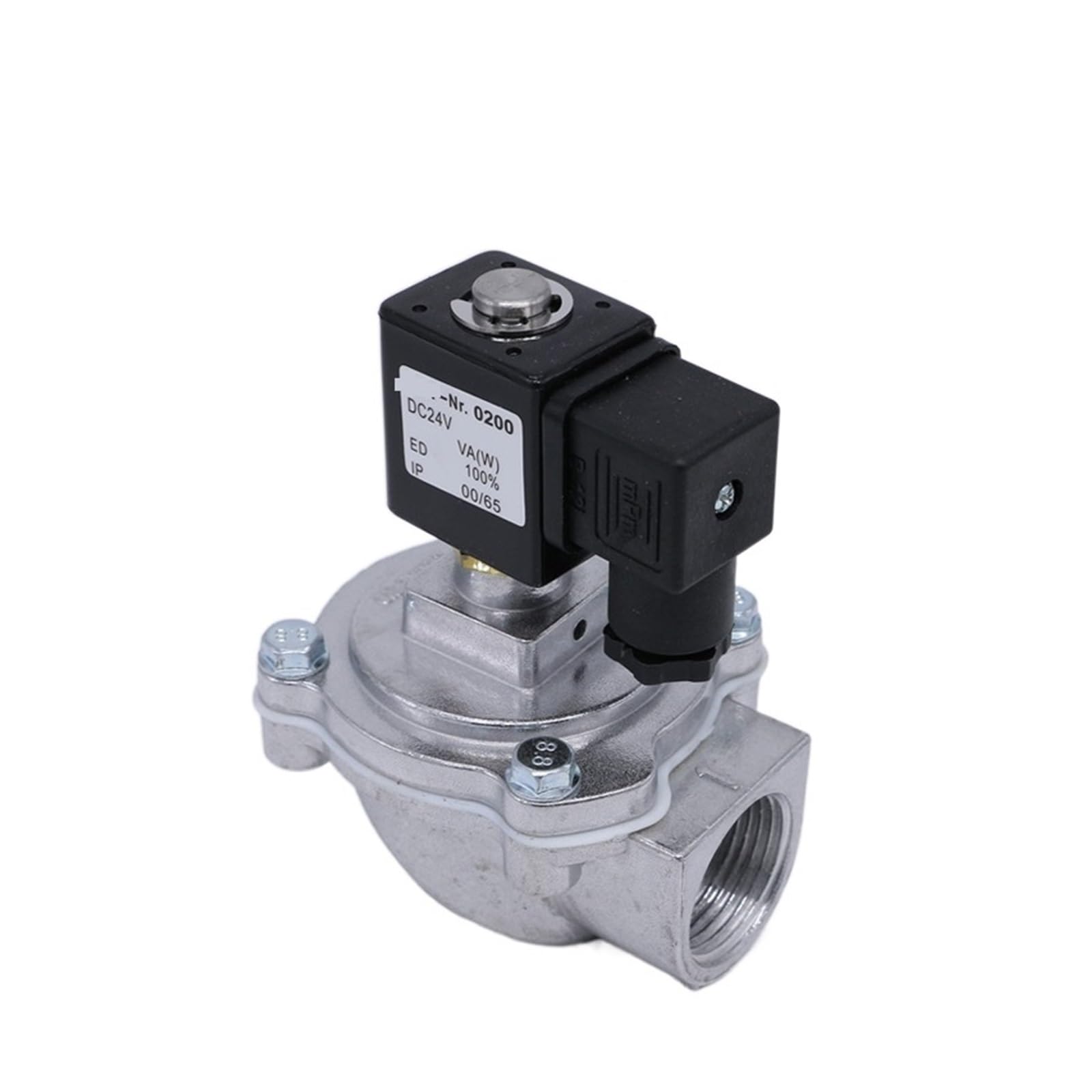 SSIMOO Zawór impulsów elektromagnetycznych DMF-Z-25 Membrana filtra workowego 20 Zawór wtryskowy Pneumatyczny kątowy kindly (Color : DMF-Z-25 AC220V)