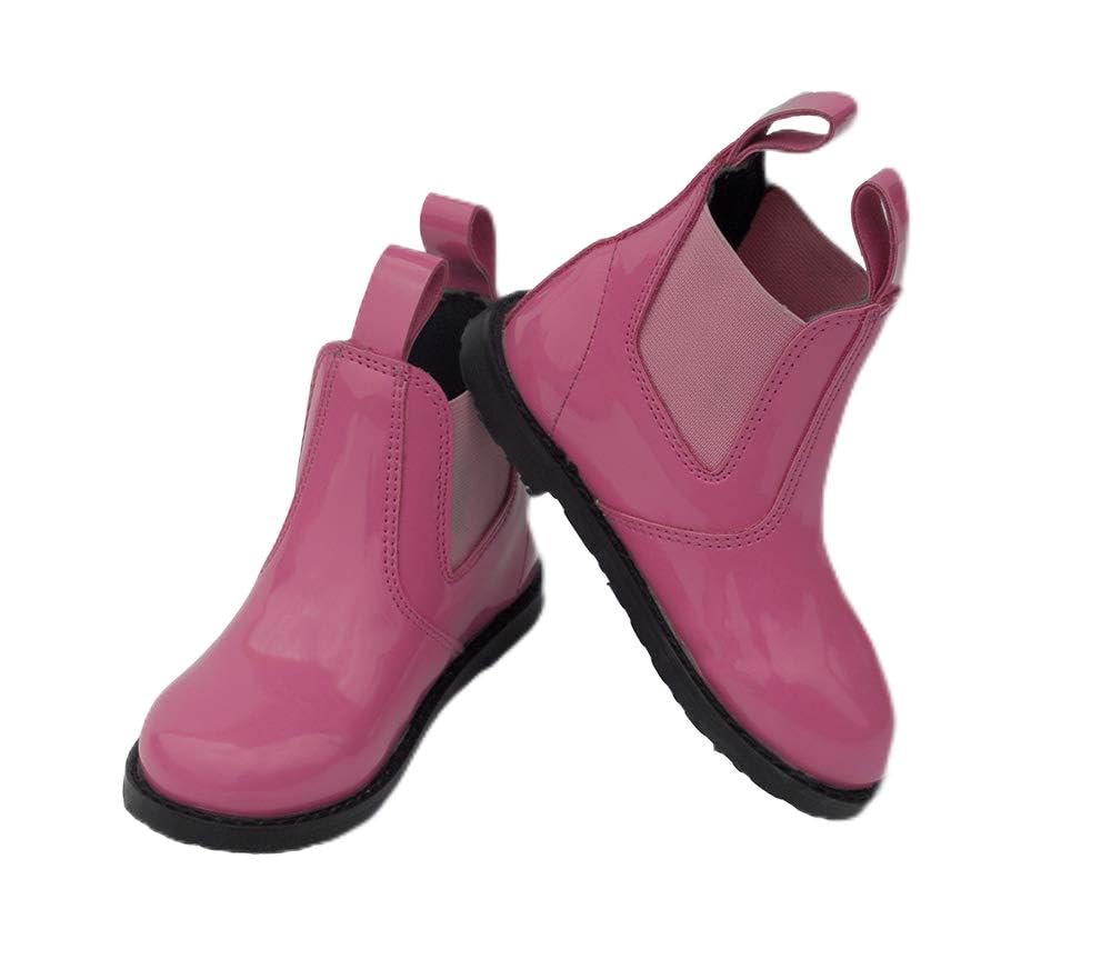 RhinegoldLITTLE ONES CHILDREN'S JODHPUR BOOTS – Lightweight Synthetic Leather-Look Baby Riding Boots with Elastic Panel & Easy-Clean Finish