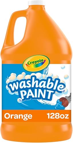 Crayola Pintura lavable número 54-2128-053 GL Anaranjado