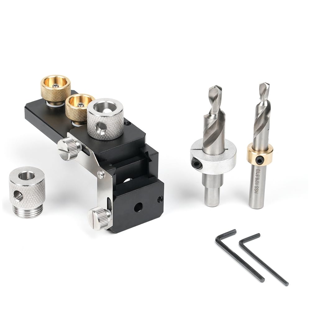 Jnchdghwa Black Manual Aluminum Profile Tapping Tool, Piercing Countersink Tap, Tapping And Punching Assistant(20/30/40)