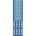 Brady 7170-3C, 90321 Self-Sticking Vinyl Pipe Marker, (Pack of 50 Cards)