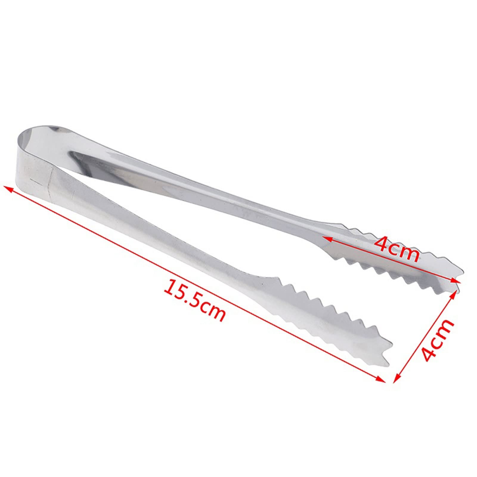 Pinces Glace Sucre Inoxydable Buffets Pinces Fête De Mariage Bonbons Buffet Bar Accueil Cuisine Outils Portable en Plein Air BBQ Crème Glacée Outils