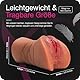 SoloFun 3in1 Sexspielzeug für die Männer – Masturbator & Taschenmuschi zum Masturbieren – Realistische Muschi Sex Toys – Masturbatoren Set – Diskretes Sex Toyset für Man