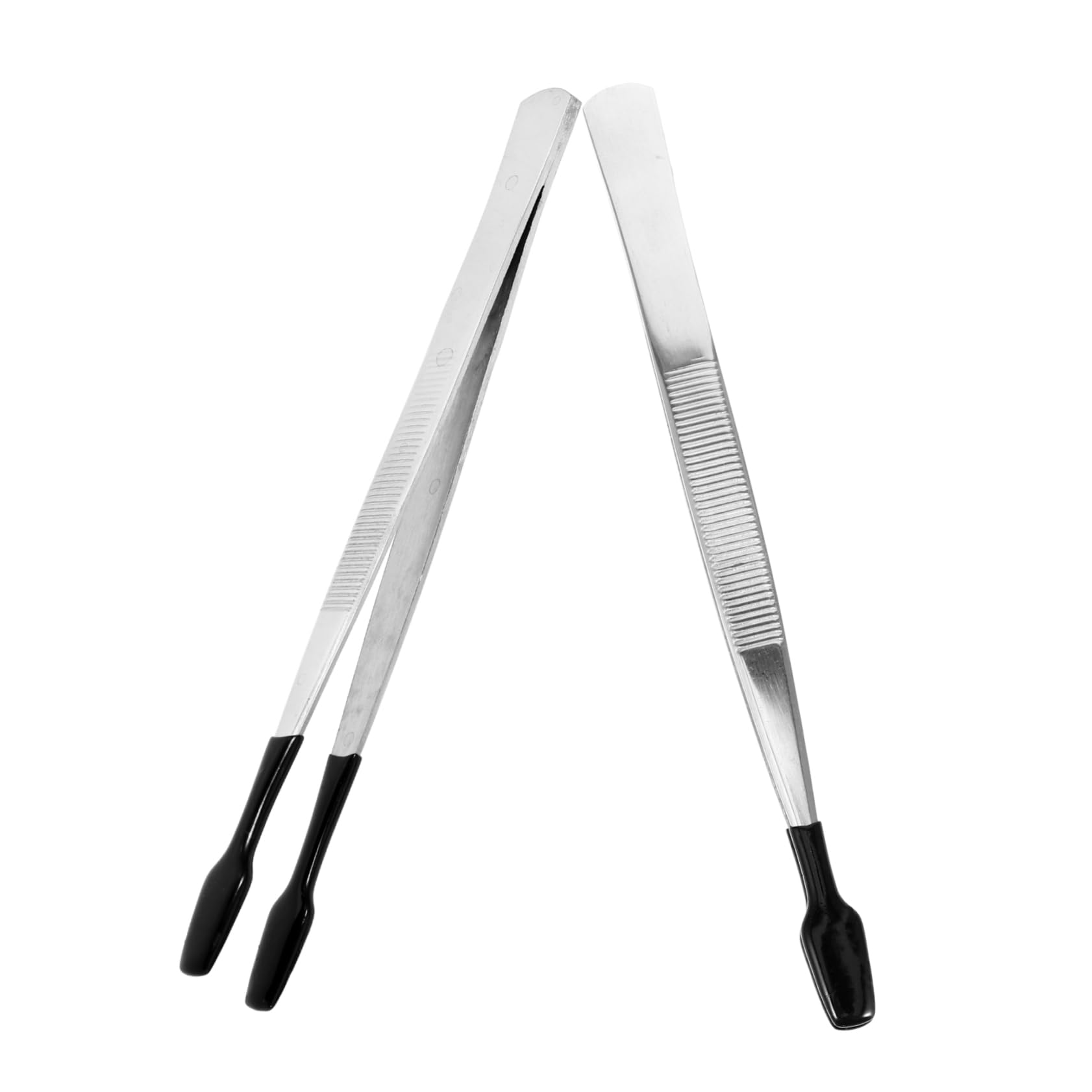 Operitacx 5 Set Pinzette Per Timbri Pinzetta Inossidabile Preda Pinzette Filateliche Laboratorio Lavoro Di Gioielli Passatempo Artigianato Inclinato Acciaio Inossidabile 2 Pezzi*5