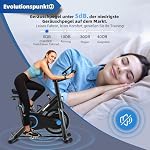 2025 NEU Heimtrainer Fahrrad mit App, CHAOKE Profi Ultra-Leiser Ergometer Heimtrainer mit Magnetwiderstand, Superweichem und Atmungsaktivem Sitz, Indoor-Hometrainer mit Y-Stabil-Basis, Bis 160KG – Bild 5