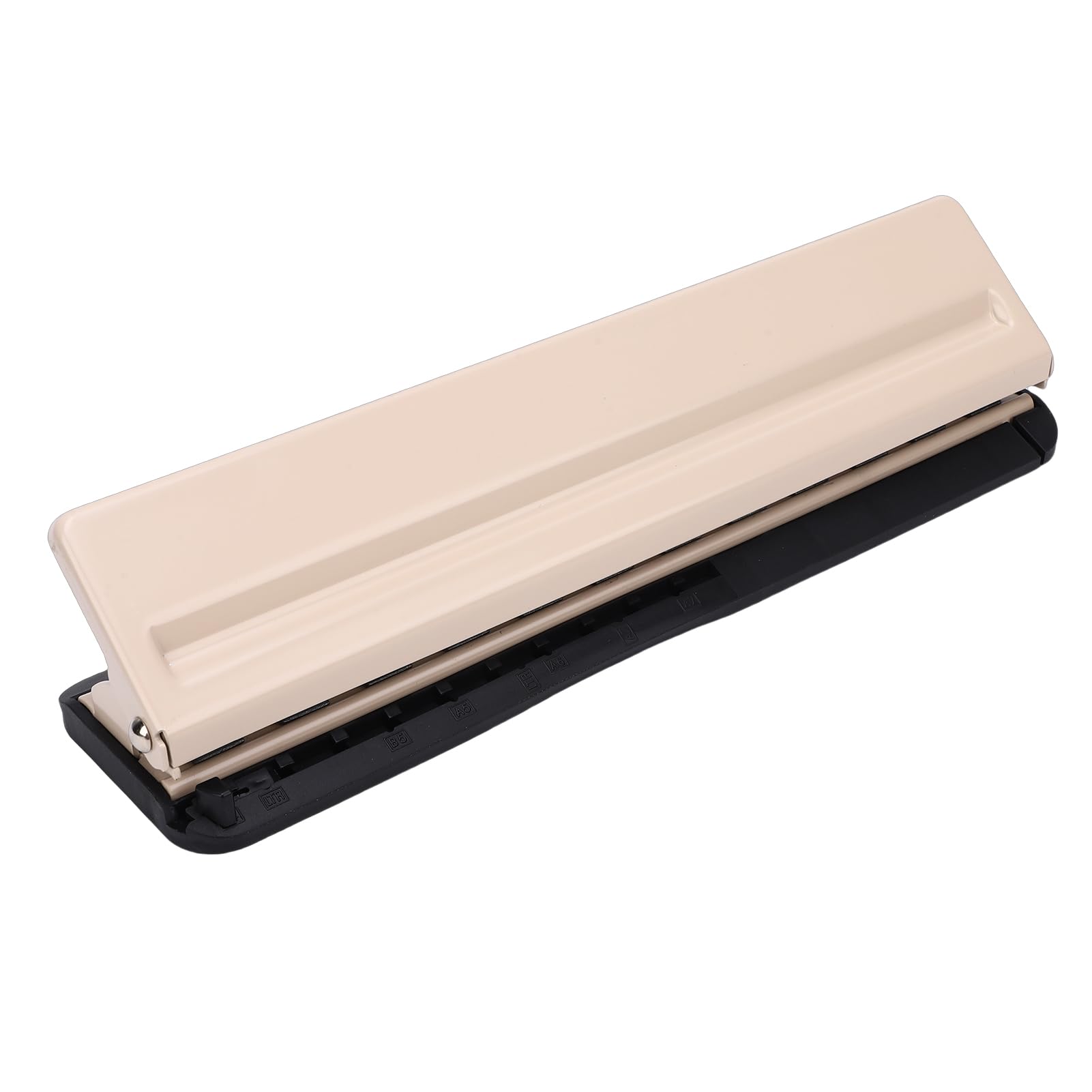VBESTLIFE Discbound Perforatrice Pratica Perforatrice a 12 Fori a Fungo per gli Amanti della Cancelleria, Dell'organizzazione di Notebook Fai-da-te, in Plastica e Metallo
