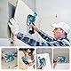 Fliesenrüttler kompatibel mit Makita 18V Akku, Fliesen Vibrationsgerät 200kg Adsorption Elektrische Fliesenvibrator mit 6 Stuftige Geschwindigkeit für 30-260cm Fliesen(Ohne Akku)
