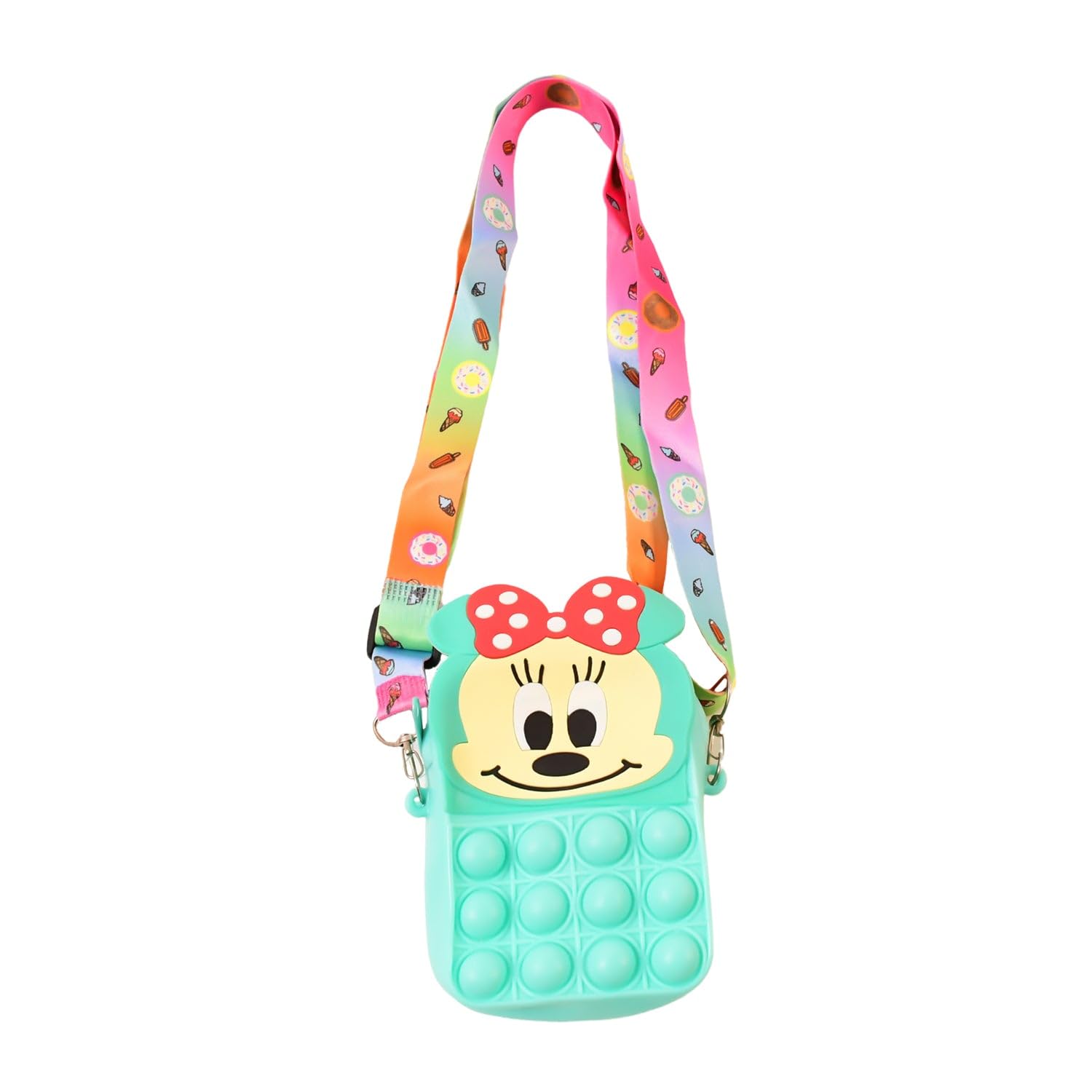 elyntris Children's Silicone Coin Purse – Soft, Durable Mini Bag for Children | 1 Pc (Assorted Colors)-picture-46