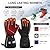 SAVIOR HEAT Heated Gloves for Men Women,Electric Gloves 4000mAh Rechargeable Batteries Touchscreen Waterproof Heated Winter Gloves for Motorcycle Ski Hiking
