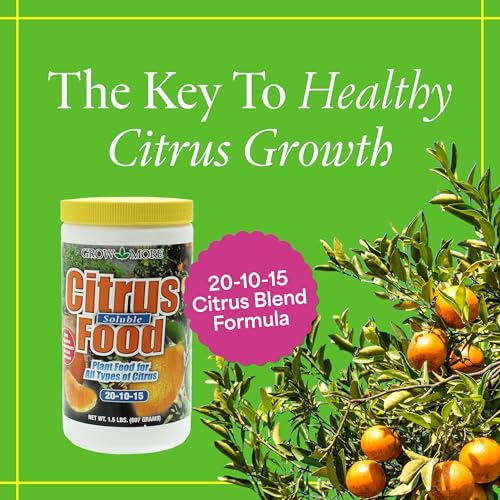 Fertilizante líquido para cítricos Grow More 1.5 lb 20-10-15 miniatura 2