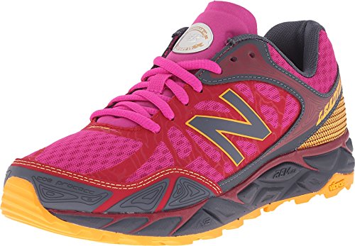 New Balance Women's Leadville V3 Trail Running Shoe, Pink/Grey, 5 B US