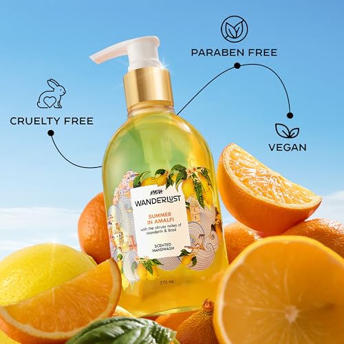 Image of Nykaa Wanderlust Summer in Amalfi Scented Handwash