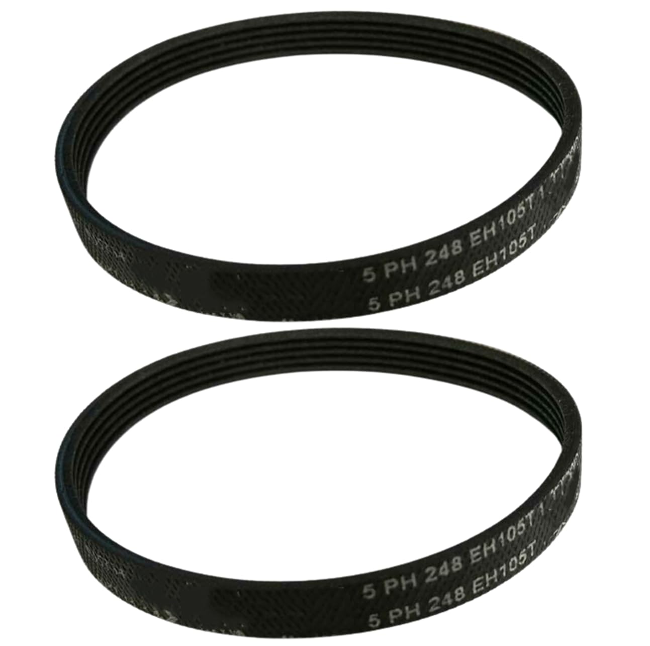 R15364B Serpentine Belt Fits for Vacuum Model PN12 Powerheads with The Grooved Motor Shaft, 2-Pack
