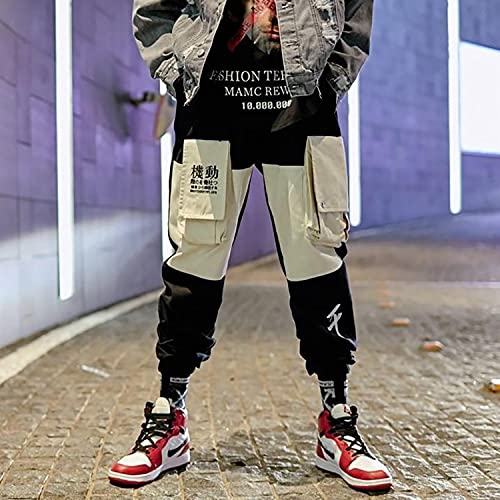 MFCT Men's Kanji Sins Streetwear Cargo Joggers3