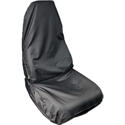 Fundas De Asiento Para Suzuki Vitara AWNIC Fundas Asientos Coche Universales, Fundas Asientos Coche Impermeable,420D Tejido técnico AlicanTex Funda Asiento Coche,Negro Frente Fundas de Coches para Asientos