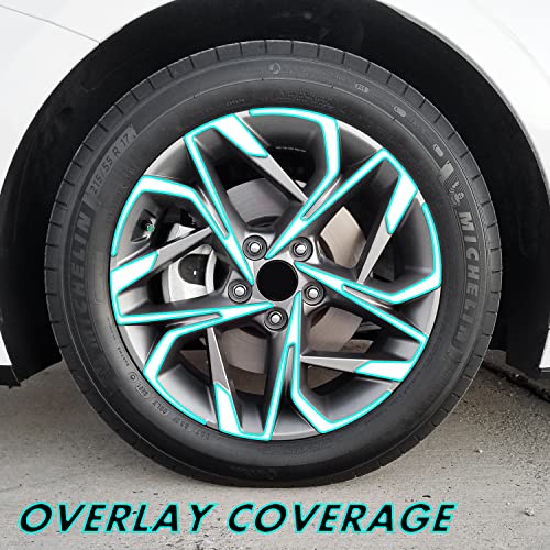 SlickMod Chrome Delete Blackout Vinyl Overlay for 2020-2022 Hyundai Sonata 17