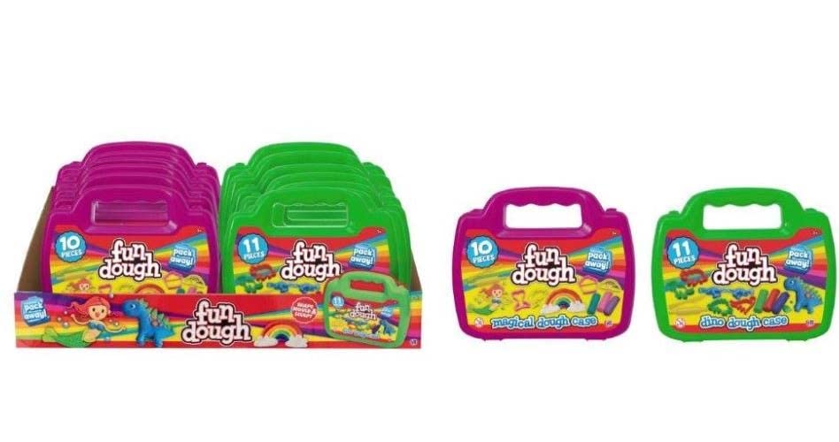 HTI1376317 Mini Dough Dino/Unicorn, Multicolor, 17 x 4 x 13 cm