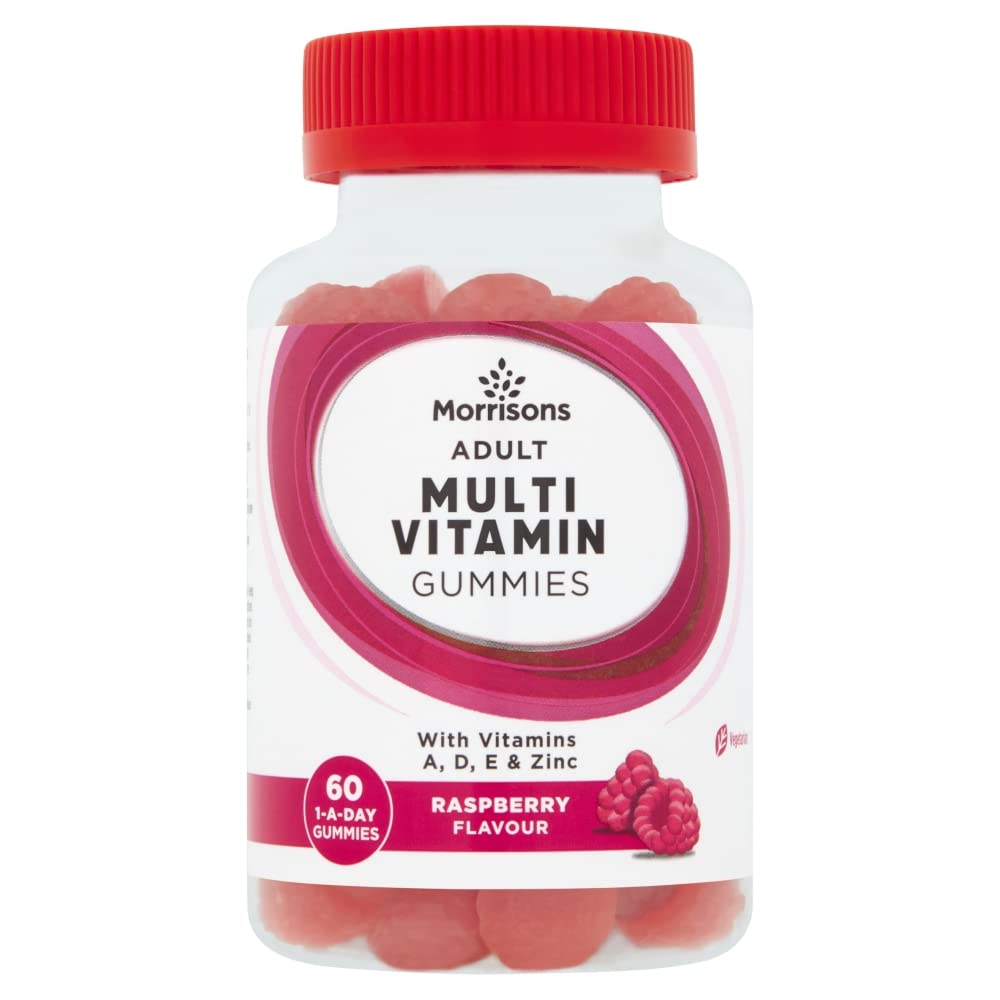 Morrisons Adult Multivitamin Gummies Raspberry 60s