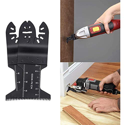 Set 24 Lame Per Utensile Oscillante - Per Legno, Metallo, Plastica, Universali, Con Sgancio Rapido - Foto 10