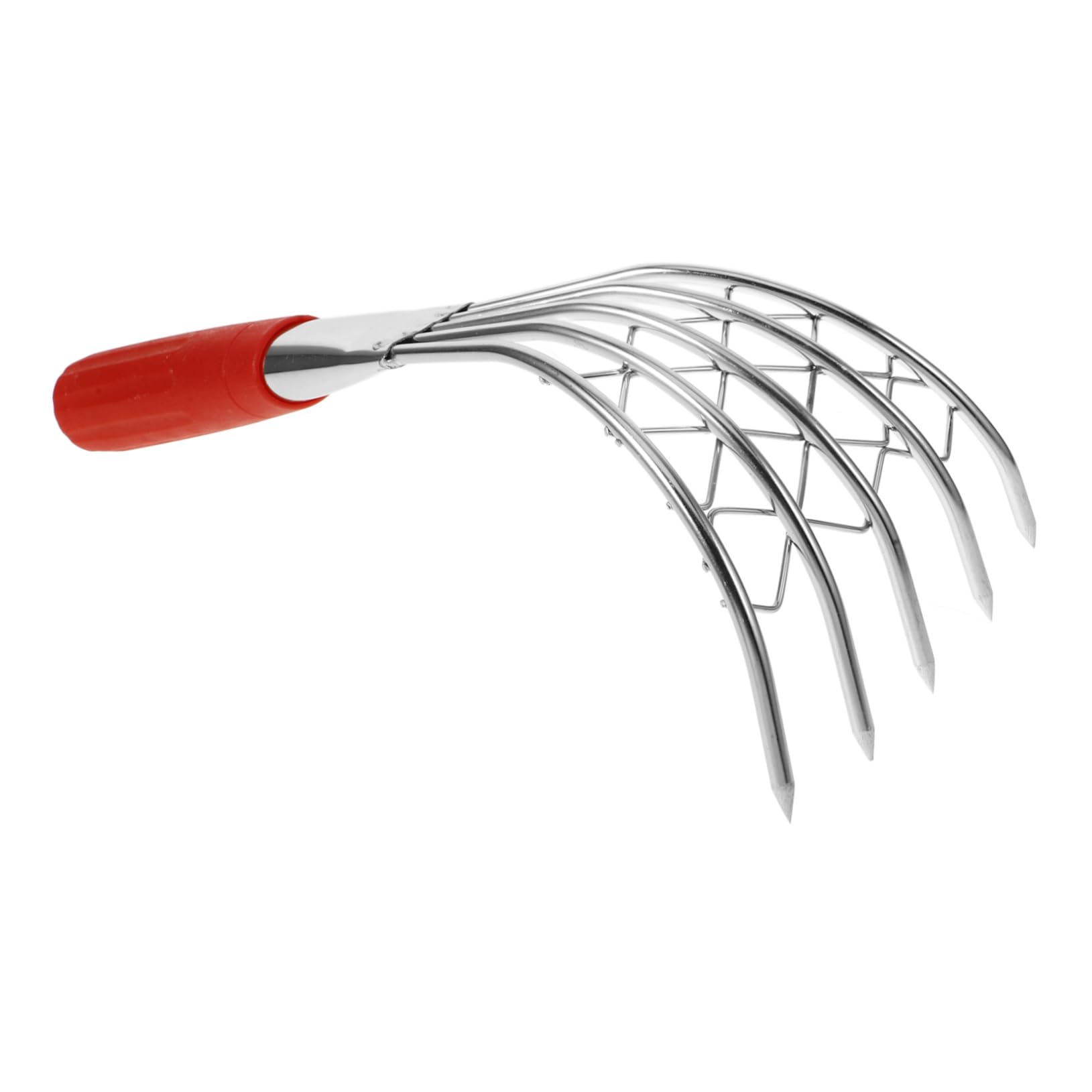 HEMOTON 4 Stück Kompakter Muschelrechen mit Ergonomischem Wiederverwendbares Strandwerkzeug zum Muscheln und Meeresfrüchte
