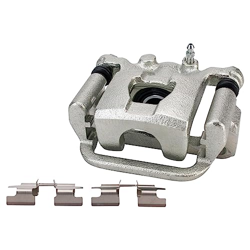 Image of TRQ Rear Right Brake Caliper w /Bracket Passenger Side | For 2007-2012 Nissan Sentra