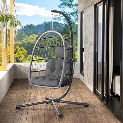 LEVELEVE Egg Chair with Stand Cover