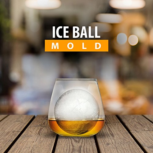 Molde para esferas de hielo de silicona 5 unidades miniatura 6