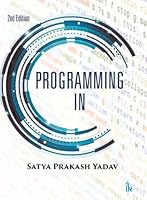 Programming in C 9386768860 Book Cover