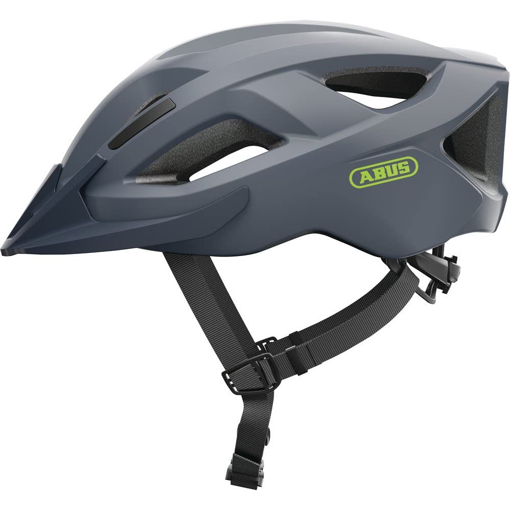 abus fahrradhelm aduro 2.1 Allround-Fahrradhelm - in sportivem Design für den Stadtverkehr, Landstraßen und Trails - für Damen und Herren CUBE Stereo Hybrid 120 Category:Hollandrad_120 kg Color:Halo Silver Gloss